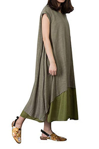 Outline Women's Short Sleeve Maxi Dresses