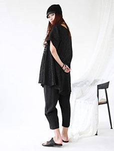 Jiqiuguer Boho Linen Pants with Pockets