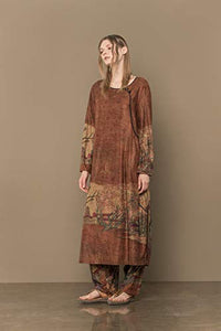 Outline Autumn Dress