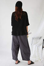 Load image into Gallery viewer, Jiqiuguer Baggy Pants with Pockets
