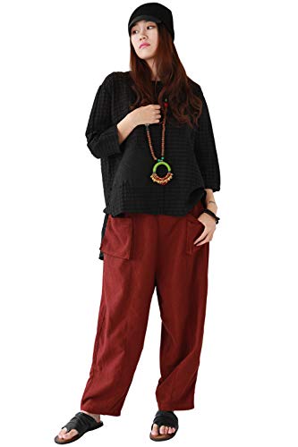 Outline Women's Harem Pants with Pockets