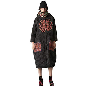 Jiqiuguer Women Coat for Autumn and Winter