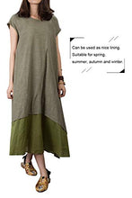 Load image into Gallery viewer, Outline Women&#39;s Short Sleeve Maxi Dresses