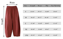 Load image into Gallery viewer, Jiqiuguer Baggy Pants with Pockets