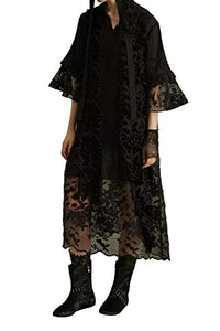 Outline Autumn Lace Dress