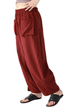 Load image into Gallery viewer, Outline Women&#39;s Harem Pants with Pockets