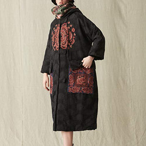 Jiqiuguer Women Coat for Autumn and Winter