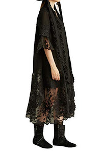 Outline Autumn Lace Dress