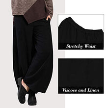 Load image into Gallery viewer, Jiqiuguer Women&#39;s Linen Pants