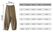 Load image into Gallery viewer, Jiqiuguer Baggy Pants with Pockets