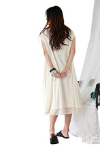 Load image into Gallery viewer, Outline Women&#39;s Short Sleeve Maxi Dresses