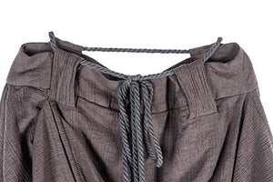 Outline Women's Vintage Linen Cotton Harem Pants