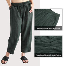 Load image into Gallery viewer, Jiqiuguer Boho Linen Pants with Pockets