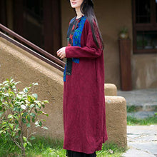 Load image into Gallery viewer, Jiqiuguer Long Dresses for Autumn