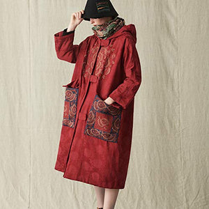 Jiqiuguer Women Coat for Autumn and Winter